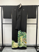 ◇KWT004 黒留袖 kurotome  formal 古着 和服