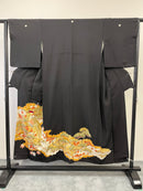 ◇KWT005 黒留袖 kurotome  formal 古着 和服