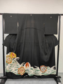 ◇KWT007 黒留袖 kurotome  formal 古着 和服