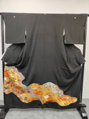 ◇KWT008 黒留袖 kurotome  formal 古着 和服