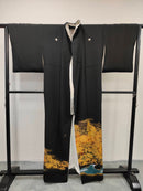 ◇KWT009 黒留袖 kurotome  formal 古着 和服
