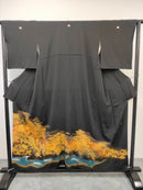 ◇KWT009 黒留袖 kurotome  formal 古着 和服
