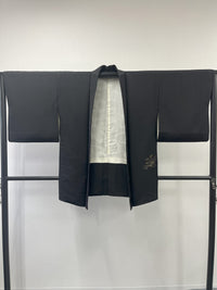 ◇KWH027 羽織 黒羽織 Haori 古着 レトロ 和服