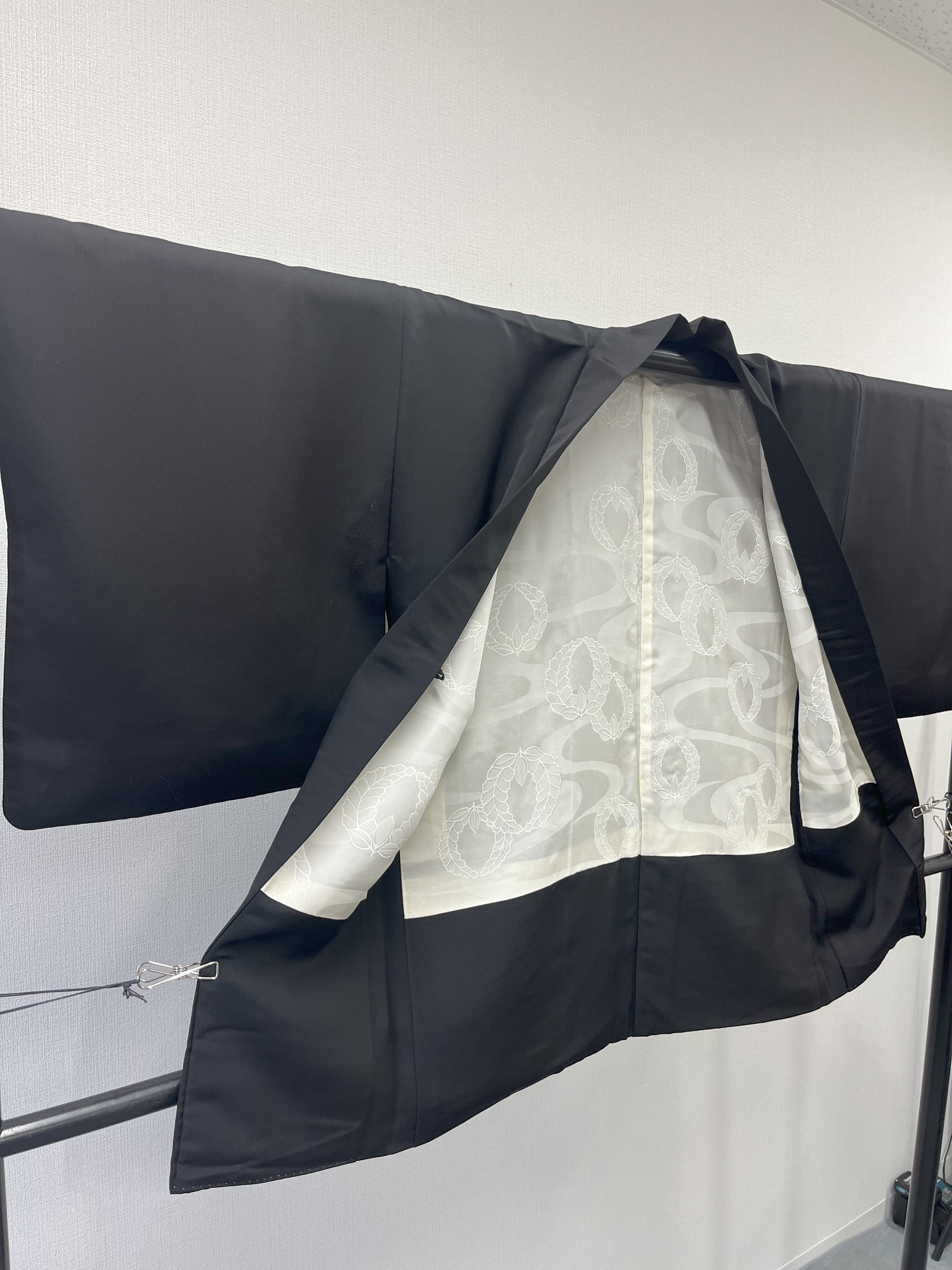 ◇KWH027 羽織 黒羽織 Haori 古着 レトロ 和服