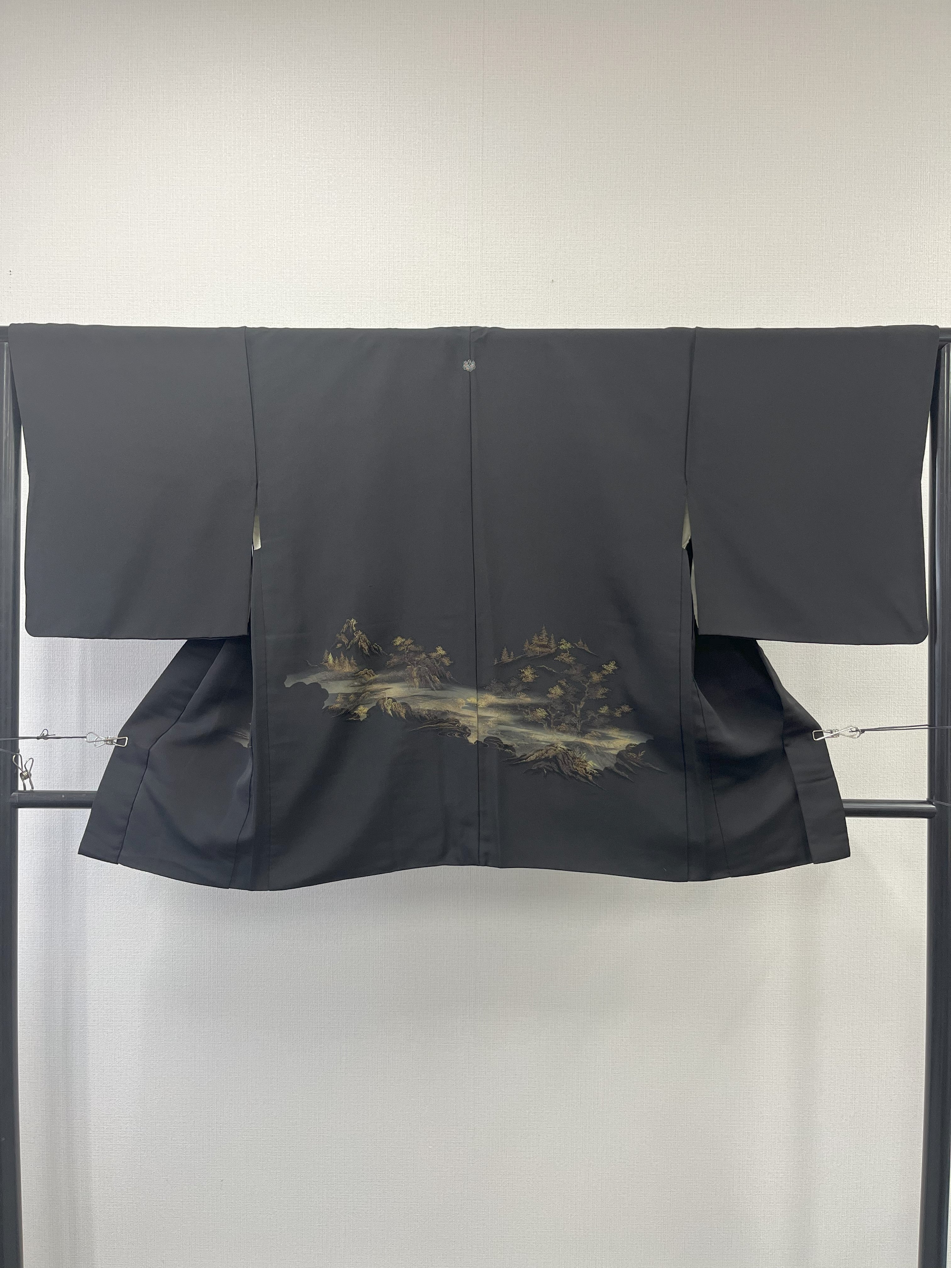 ◇KWH027 羽織 黒羽織 Haori 古着 レトロ 和服
