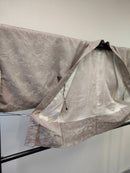 ◇KWH037 羽織 袷羽織 紐付き Haori グレー 古着 レトロ 和服