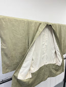 ◇KWH038 羽織 袷羽織 Haori 緑系 古着 レトロ 和服