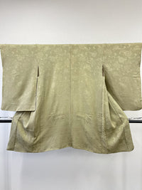 ◇KWH038 羽織 袷羽織 Haori 緑系 古着 レトロ 和服