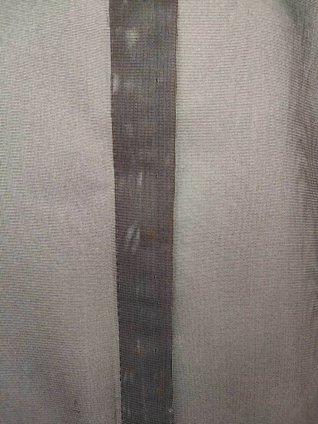 ◇KWH045 羽織 シースルー 薄手 Haori 黒 古着 レトロ 和服