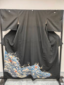 ◇KWT010 黒留袖 kurotome  formal 古着 和服