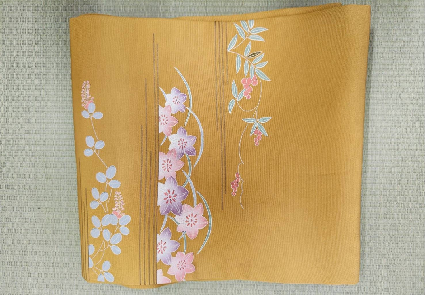 ◆KWOS001 名古屋帯 5枚まとめ 女性  中古品 和装 和装小物 リメイク 古布リメイク ハギレ 帯 和柄 和装帯