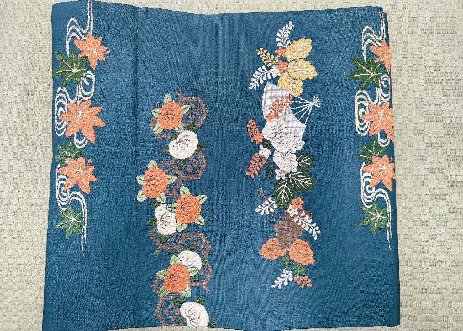 ◆KWOS001 名古屋帯 5枚まとめ 女性  中古品 和装 和装小物 リメイク 古布リメイク ハギレ 帯 和柄 和装帯