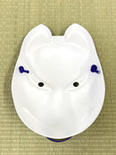 ♢KM049  狐 お面 黒 開運 魔除け 招福 縁起物 壁掛け 新品