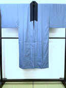 ♢KMJ009 襦袢 龍 虎 ポリエステル100％ 金箔 青色 アンティーク 中古