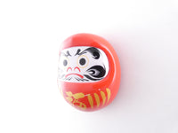 KM063 達磨 赤色 マグネット 魔除け 家内安全 健康祈願 新品