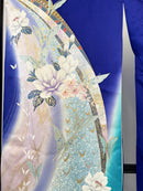 Furisode, long-sleeved kimono For display, for formal occasions◆twkf674