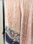 Furisode Pure Silk Vintage Kimono Wedding Ceremony Graduation Ceremony Coming of Age Ceremony◆twf357