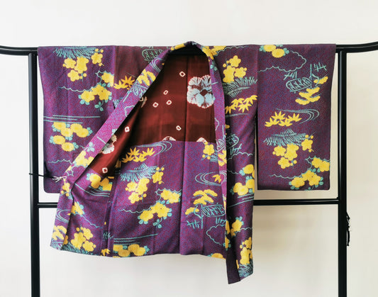 ♦KJ005 Women’s Wear kimono jacket (Haori)