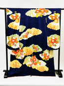 ♦KJ052 Women's Furisode used Japanese clothes