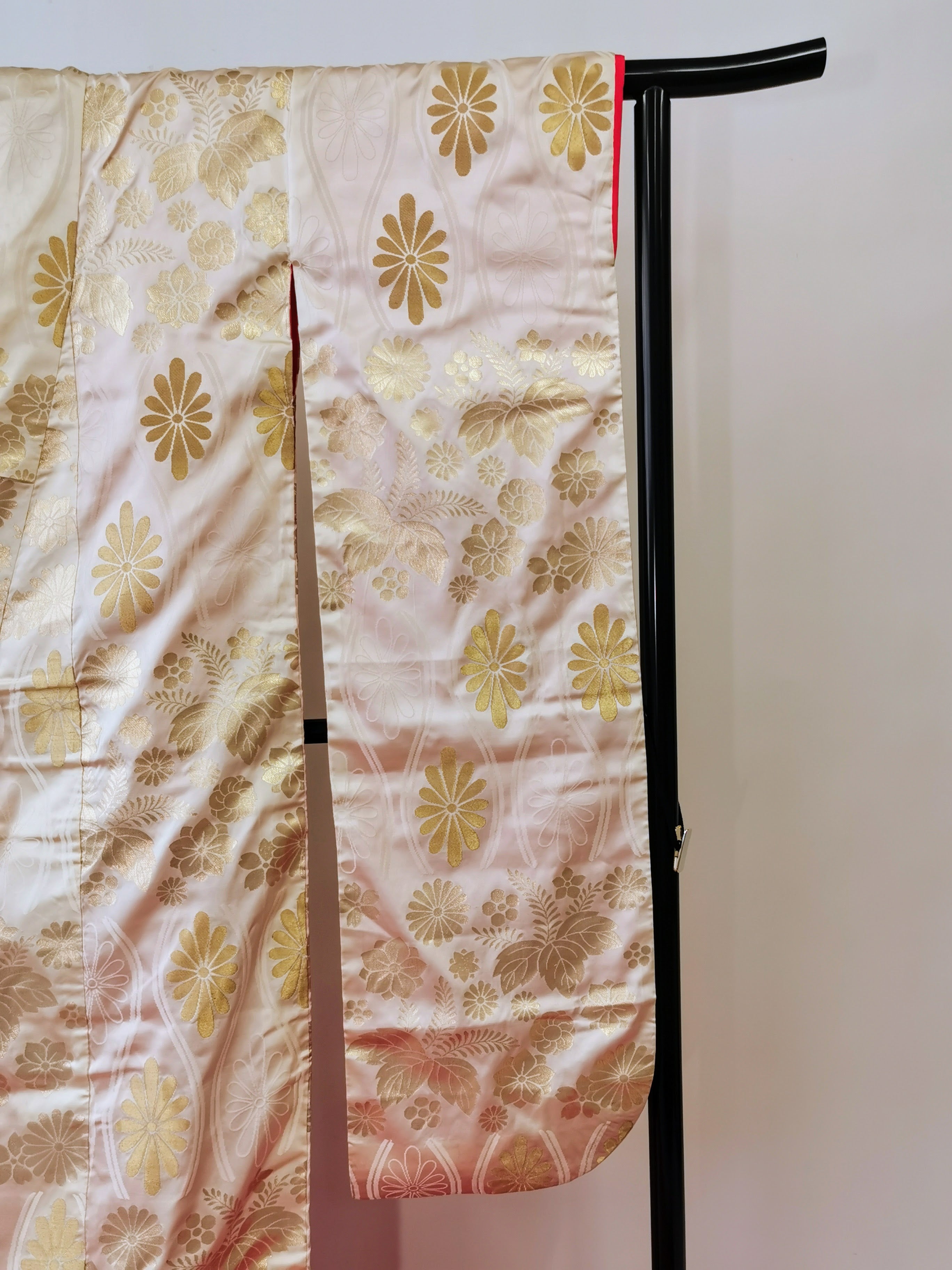 色打掛 花嫁衣装 豪華 逸品 刺繍 婚礼 結婚式 ウエディング 古着◆twu227