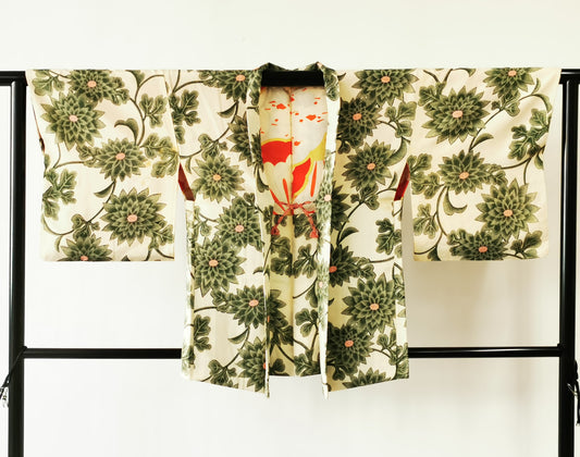 ♦KJ027 Women’s Wear kimono jacket (Haori)