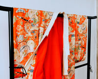 ♦KJ007 Women’s Wear under the kimono undershirt used(Nagazyuban)
