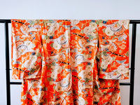 ♦KJ007 Women’s Wear under the kimono undershirt used(Nagazyuban)