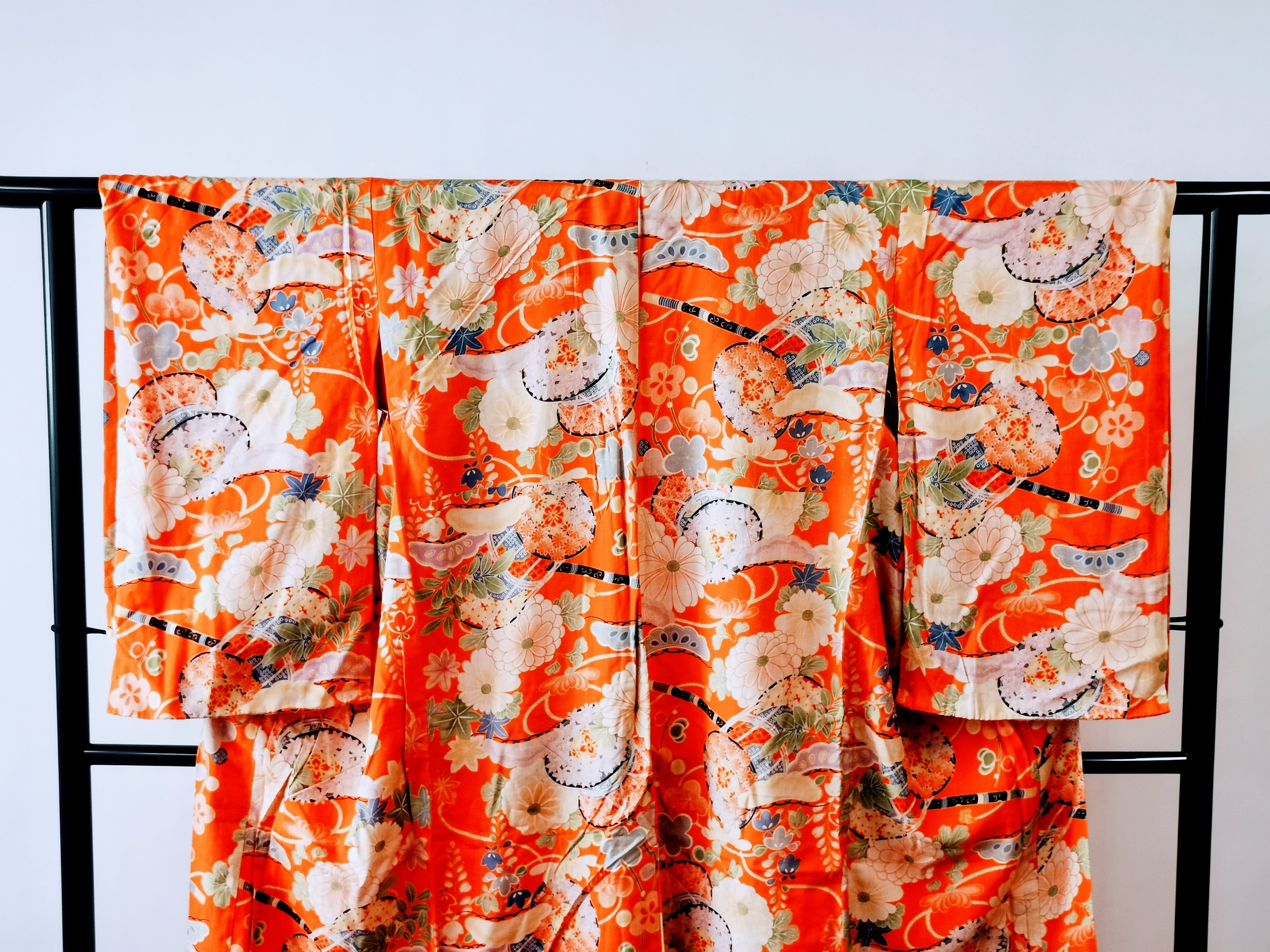 ♦KJ007 Women’s Wear under the kimono undershirt used(Nagazyuban)