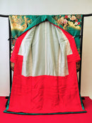 引き振袖 お引きずり 花嫁衣装 結婚式 豪華  金箔  刺繍 婚礼 ウエディング 古着◆twff223