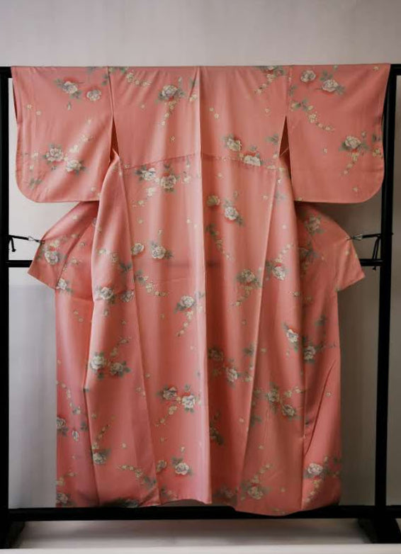 ♦KJ018 Kimono da donna usato in abiti giapponesi