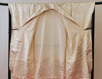 ♦KJ061 Kimono usato da donna, 5 pezzi, antico, formale, usato, abiti giapponesi