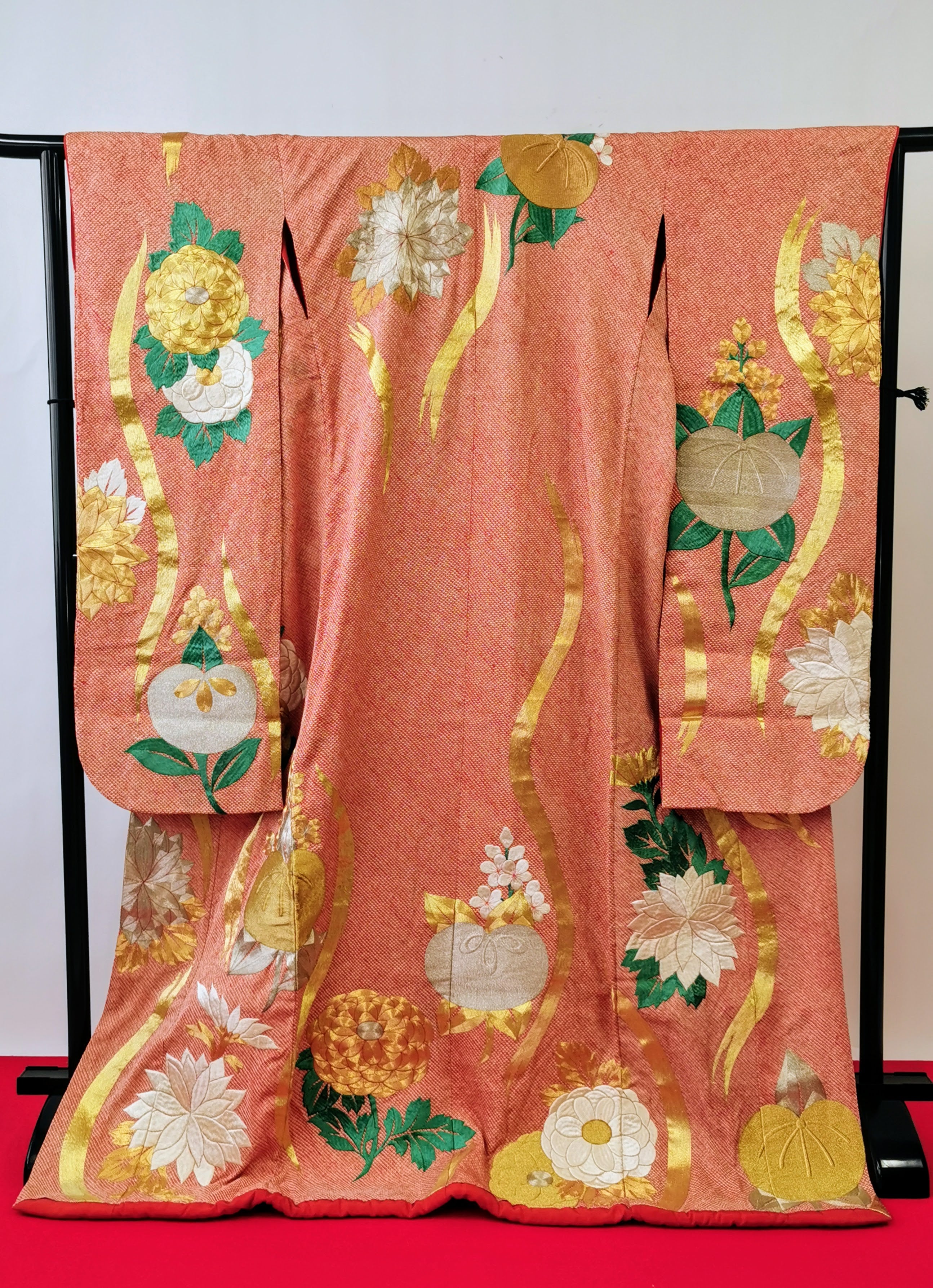正絹 高級「引振袖フルセットレンタル」150-165cm/mioh_6/花嫁