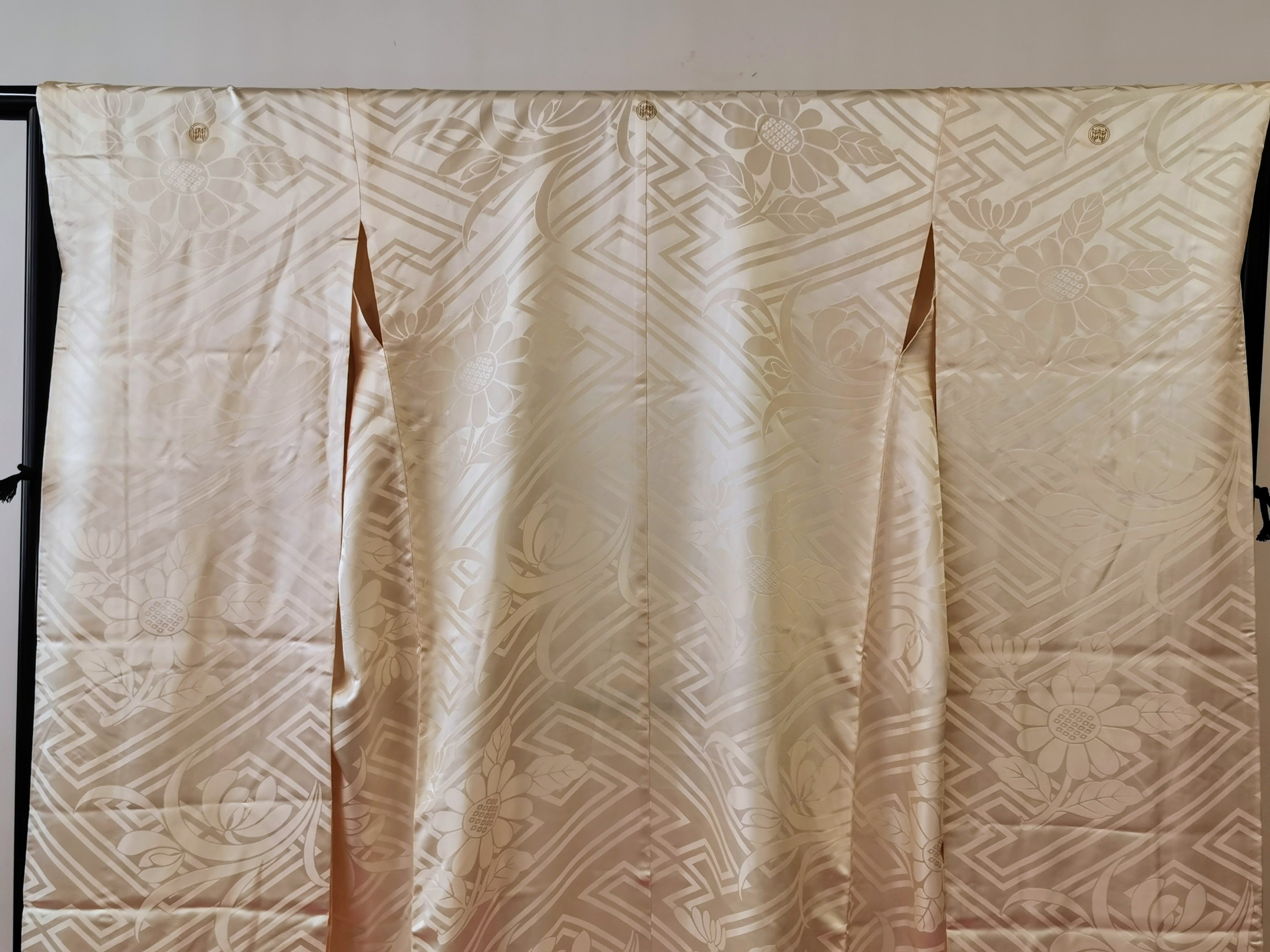 色打掛 花嫁衣装 豪華 逸品 刺繍 婚礼 結婚式 ウエディング 古着◆twu227