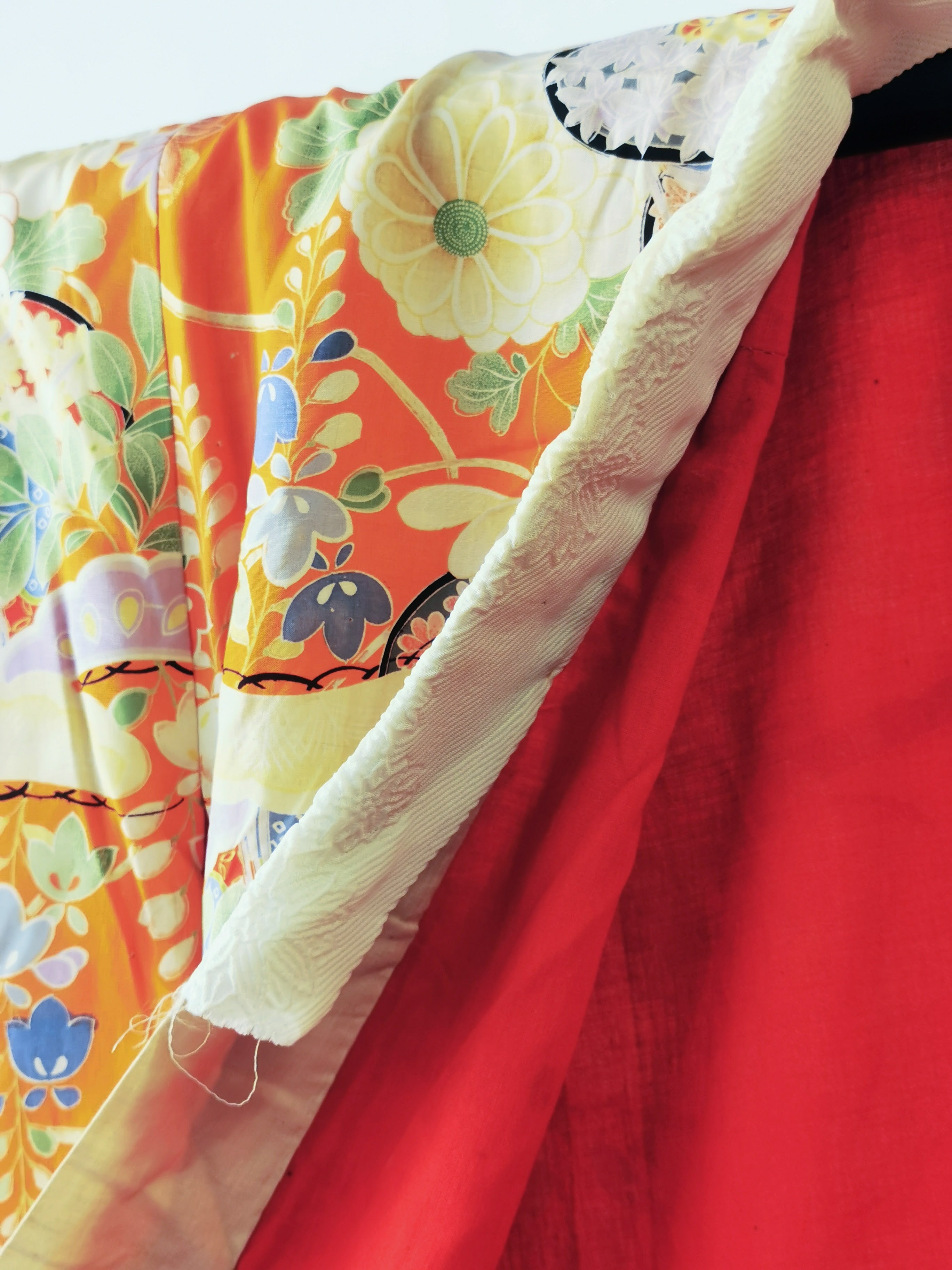 ♦KJ007 Women’s Wear under the kimono undershirt used(Nagazyuban)