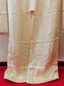 ♦KJ061 Kimono usato da donna, 5 pezzi, antico, formale, usato, abiti giapponesi
