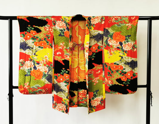 ♦KJ026 Women’s Wear kimono jacket (Haori)