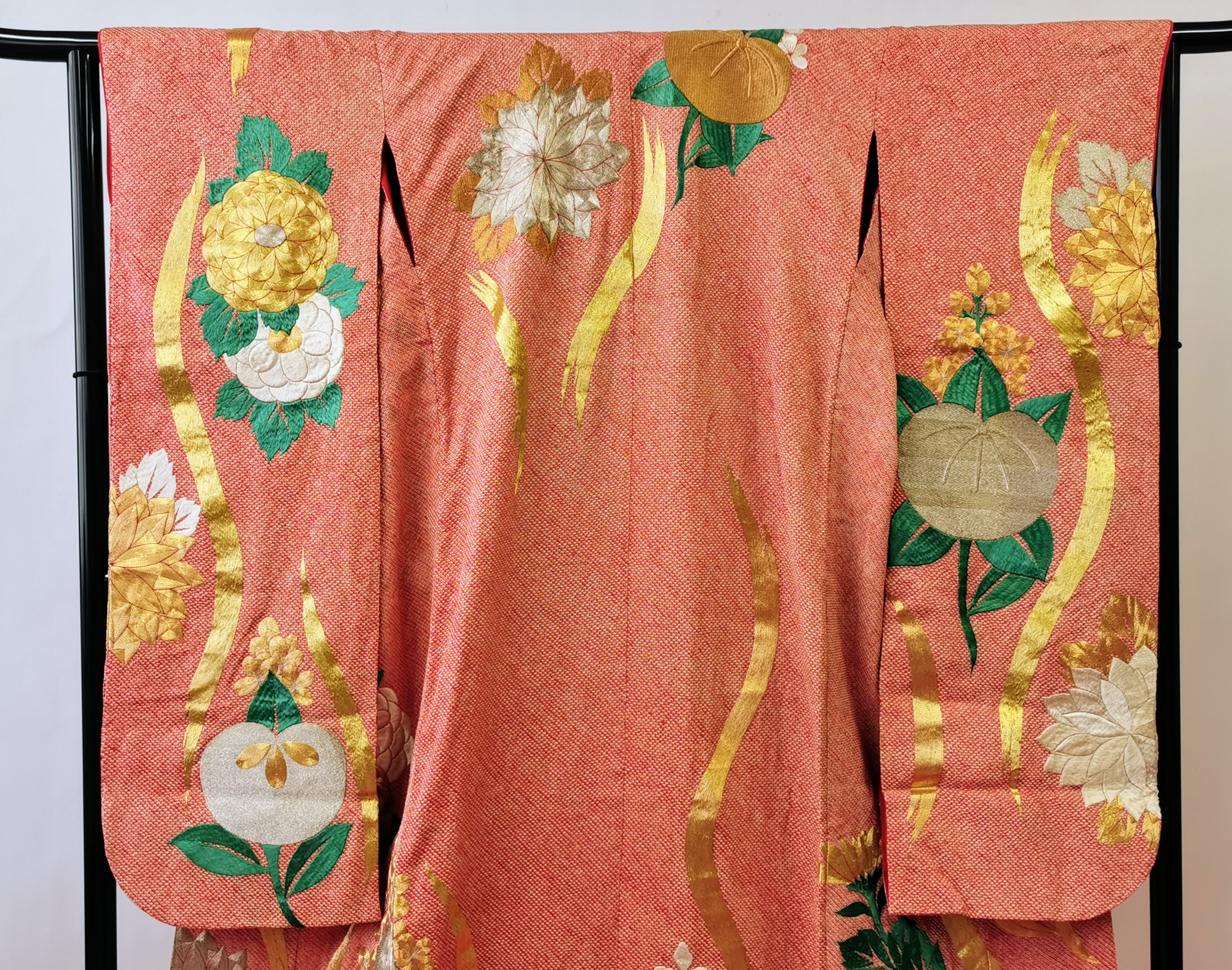 引き振袖 お引きずり 花嫁衣装 結婚式 豪華 総絞り 刺繍 婚礼