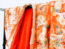 ♦KJ007 Women’s Wear under the kimono undershirt used(Nagazyuban)