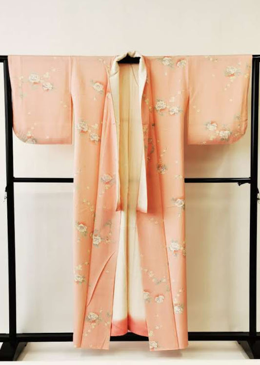 ♦KJ020 Women's  kimono used Japanese clothes