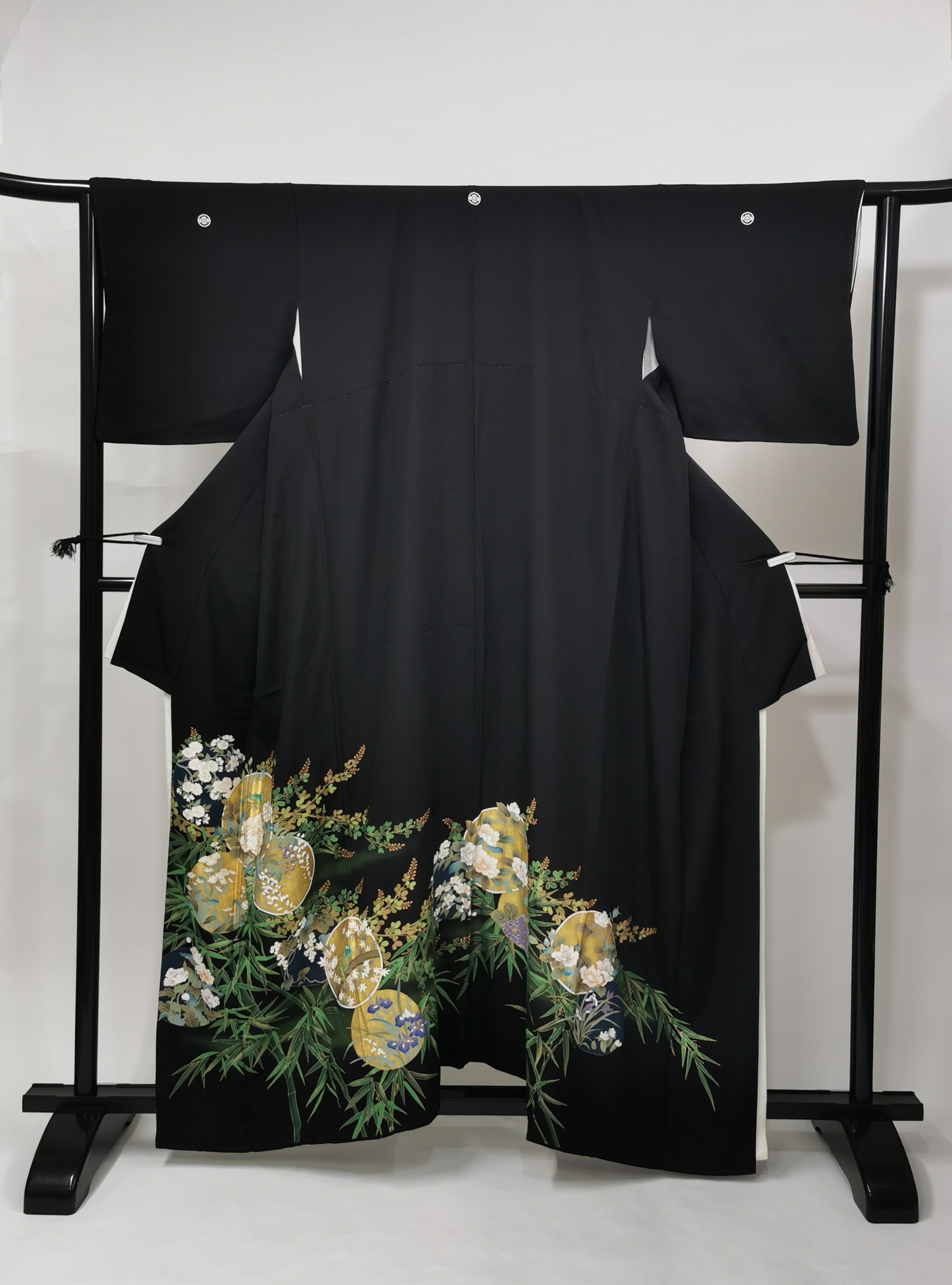 ♦KJ061 Kimono usato da donna, 5 pezzi, antico, formale, usato, abiti giapponesi