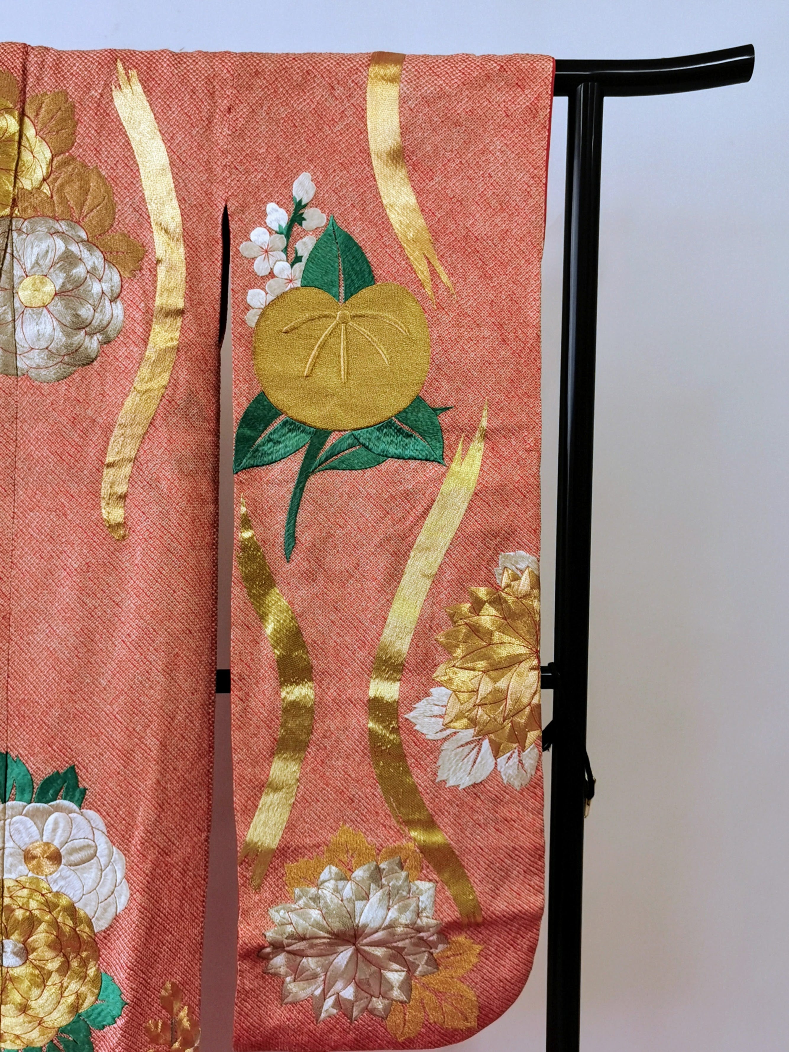 引き振袖 お引きずり 花嫁衣装 結婚式 豪華 総絞り 刺繍 婚礼