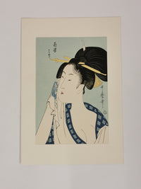 After Bath Beauty / 湯上がり美人 – Ukiyo-e Bijin-ga Reproduction◆tku695