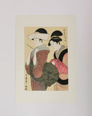 Two Elegant Women / 二人の婦人 – Ukiyo-e Bijin-ga Reproduction◆tku707