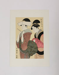 Two Elegant Women / 二人の婦人 – Ukiyo-e Bijin-ga Reproduction◆tku707